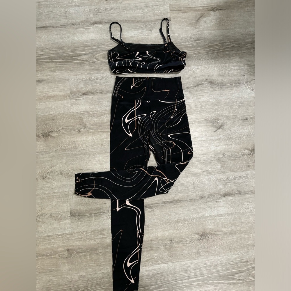 Matching bra and legging set